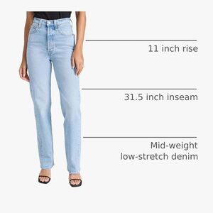 Levi's Women's Ribcage Full Length High Rise Jeans